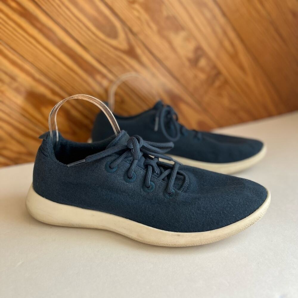 Allbirds Men's The Wool Runner Sneakers in Twilight Blue
